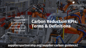 SP supplier carbon 2022